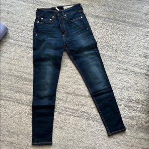 Rag & Bone Nina High-rise Ankle Skinny Jeans 25